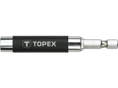 Zdjęcie: Uchwyt do końcówek, 1/4", 80 mm TOPEX