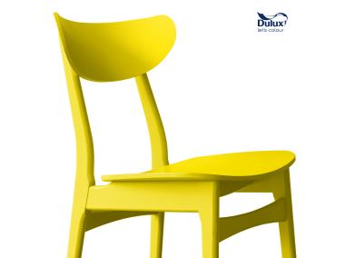 Zdjęcie: Farba do drewna, metalu i PCV Rapidry 0,4 L żółty DULUX