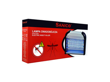 Zdjęcie: Lampa owadobójcza 45 W srebrno-czarna POLUX