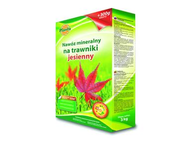 Zdjęcie: Nawóz do trawników Jesienny 3 kg  PLANTA
