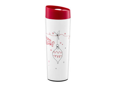 Zdjęcie: Kubek termiczny ze stali nierdzewnej Line Art 340 ml Bombka AMBITION