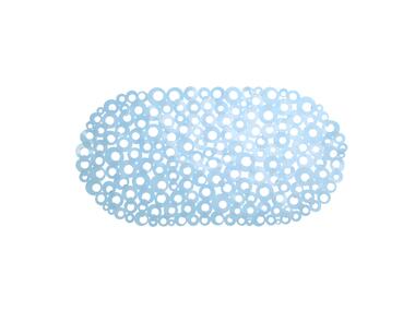 Zdjęcie: Mata łazienkowa Ring 36x69 cm niebieski jasny ALSEA
