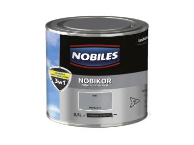Zdjęcie: Podkład antykorozyjny Nobikor 0,5 L popielaty NOBILES