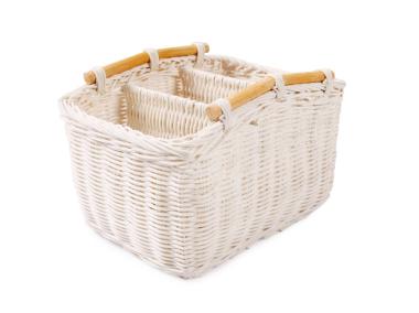 Zdjęcie: Koszyk rattanowy z przegródkami 23x16x13/15h cm TIN TOURS