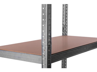 Zdjęcie: Regał metalowy 180x90x40 cm ocynkowany 5-półkowy z MDF 5 mm TC-033A PSB