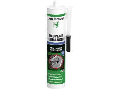 Uszczelniacz dekarski Tixoplast czarny 280 ml DEN BRAVEN