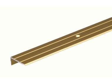 Listwa schodowa ALU złoty 2000x24,5x20 mm ALBERTS