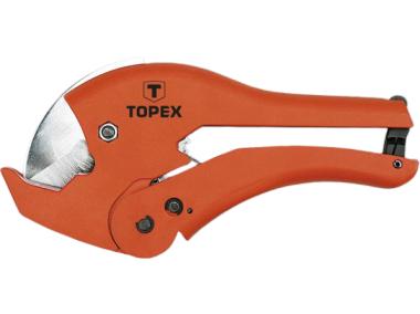 Obcinak do rur z tworzyw 0-42 mm TOPEX