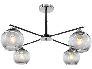Zdjęcie: Lampa sufitowa Neapol 1859/4 8C BL ELEM