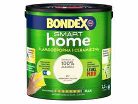 Farba plamoodporna kremowy i słodki 2,5 L BONDEX SMART HOME