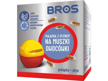Zdjęcie: Pułapka z płynem na muszki owocówki BROS