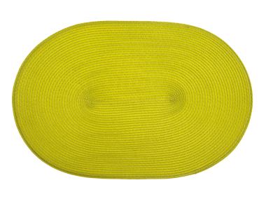 Zdjęcie: Mata stołowa Fusion Fresh Green 45 x 30 cm owalna AMBITION