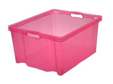 Zdjęcie: Pojemnik Franz multi-box XXL 44 L świeży różowy KEEEPER