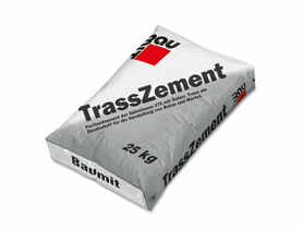 Cement portlandzki wysokiej klasy z trasem TrassZement BAUMIT