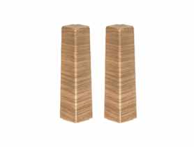 Zakończenia do listwy przypodłogowej Masterline narożnik zew. 1 kpl. 2 szt. Cinnamon Mat CEZAR