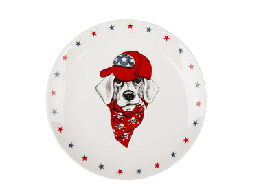 Zdjęcie: Talerz deserowy Nbc 20 cm Labrador Easy Morning ALTOMDESIGN