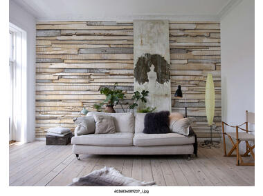Zdjęcie: Fototapeta Whitewashed Wood VENA