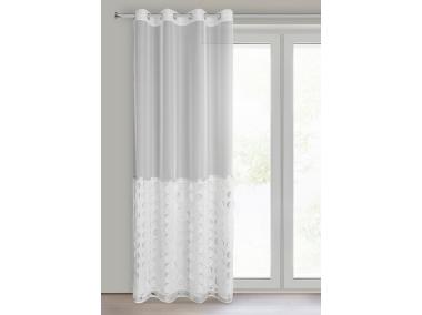 Zdjęcie: Firana gotowa Debora 140 x 250 cm biały EUROFIRANY