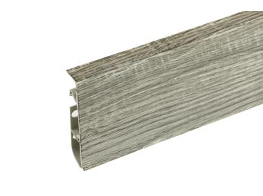 Listwa przypodłogowa PVC Hi Line Prestige 2,2x7,5 cm 2,50 m Sosna Ciemna Agas Mat CEZAR
