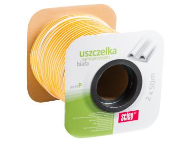 Uszczelka 2x50 m brązowa 9x2-5 mm SCLEY
