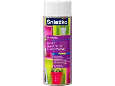 Zdjęcie: Multispray uniwersalny R9003 biały połysk 400ml ŚNIEŻKA