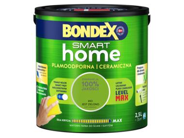Zdjęcie: Farba plamoodporna jest zielono 2,5 L BONDEX SMART HOME