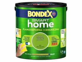Farba plamoodporna jest zielono 2,5 L BONDEX SMART HOME