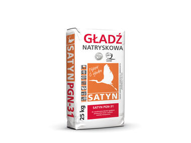 Zdjęcie: Gładź natryskowa PGN-31, 25 kg SATYN