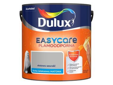 Zdjęcie: Farba do wnętrz EasyCare 2,5 L stalowa szarość DULUX
