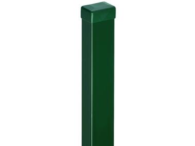 Zdjęcie: Słup gładki 60x40x1,2 mm - 2,4 m ocynk + ral6005 POLBRAM