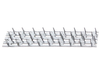 Zdjęcie: Płytka kolczasta ocynk 127x38 mm ALBERTS