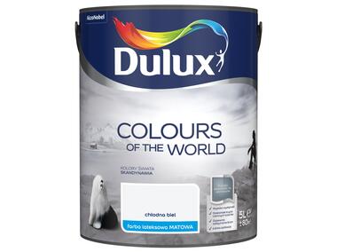 Farba lateksowa Kolory Świata chłodna biel 5 L DULUX
