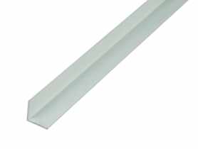Profil kątowy ALU biały 2000x15x15x1 mm ALBERTS