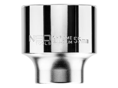 Zdjęcie: Nasadka dwunastokątna 3/4", 55 mm NEO