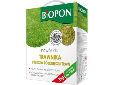 Zdjęcie: Nawóz do trawnika przeciw żółknięciu 3 kg BOPON