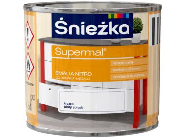 Zdjęcie: Emalia Nitro biały 0,2L ŚNIEŻKA