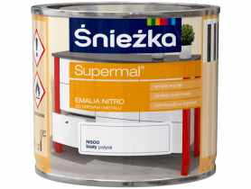 Emalia Nitro biały 0,2L ŚNIEŻKA