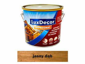 Impregnat do drewna 3 L jasny dąb LUXDECOR