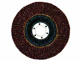 Ściernica listowo - talerzowa płaska płótno korundowe Korkat I  N41a 125x22,2 mm  GLK