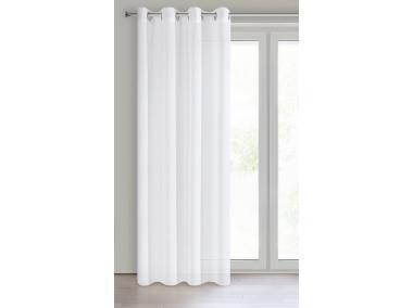 Zdjęcie: Firana gotowa Esim 140x250 cm biały EUROFIRANY