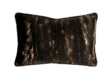Zdjęcie: Poszewka andrean czarno-złoty 30x50 cm CHIC HOME