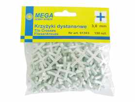 Krzyżyki do glazury 3,0 mm - 150 szt. PROFIX