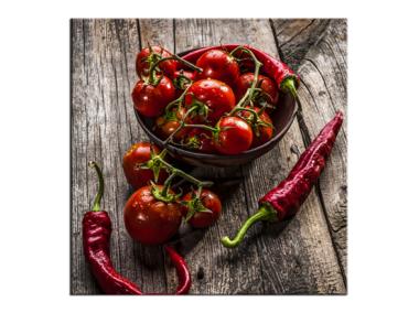 Zdjęcie: Obraz Glasspik 20x20 cm Gl171 Peppers2B
 STYLER