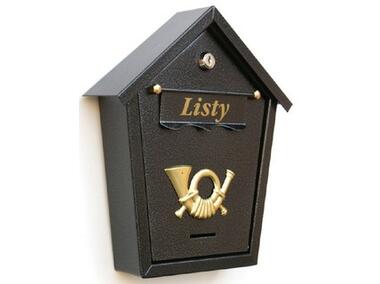 Zdjęcie: Skrzynka na listy LTI-7 czarne srebro LOB