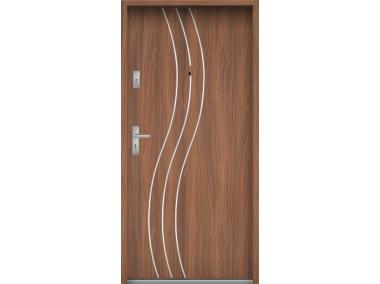 Zdjęcie: Drzwi wejściowe do mieszkań Bastion R-60 Akacja 80 cm prawe ODP KR CENTER