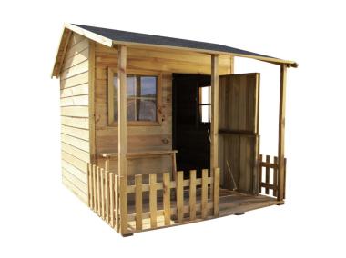Zdjęcie: Drewniany domek dla dzieci Malwinka 4IQ