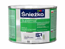 Emalia Supermal popielaty jasny RAL7047 0,4L ŚNIEŻKA