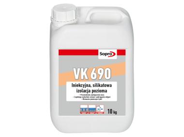 Iniekcyjna, silikatowa izolacja pozioma VK 690 SOPRO