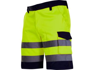 Zdjęcie: Spodenki krótkie ostrzegawcze żółte, 2XL, CE, LAHTI PRO