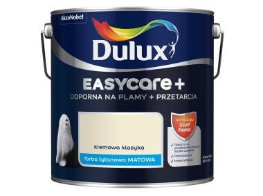 Zdjęcie: Farba lateksowa EasyCare+ Kremowa Klasyka 2,5 L DULUX
